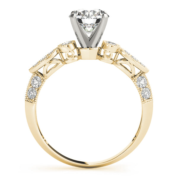 Multi-Row Diamond Engagement Ring · 0.14 ct tw