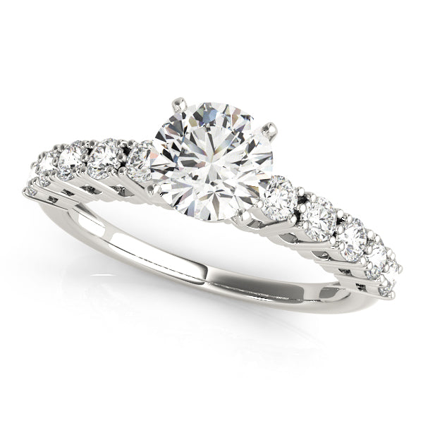 Single Row Prong Set Diamond Engagement Ring · 0.60 ct tw