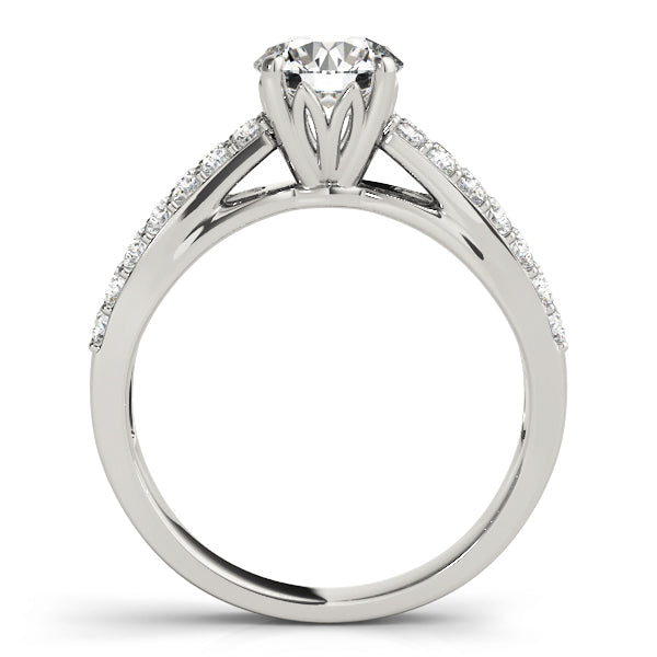 Round Multi-Row Diamond Engagement Ring · 1.42 ct tw