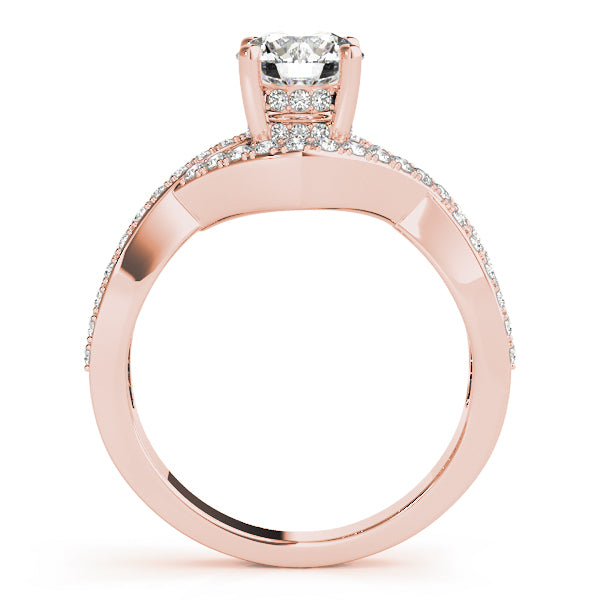 Round Multi-Row Diamond Engagement Ring · 1.53 ct tw