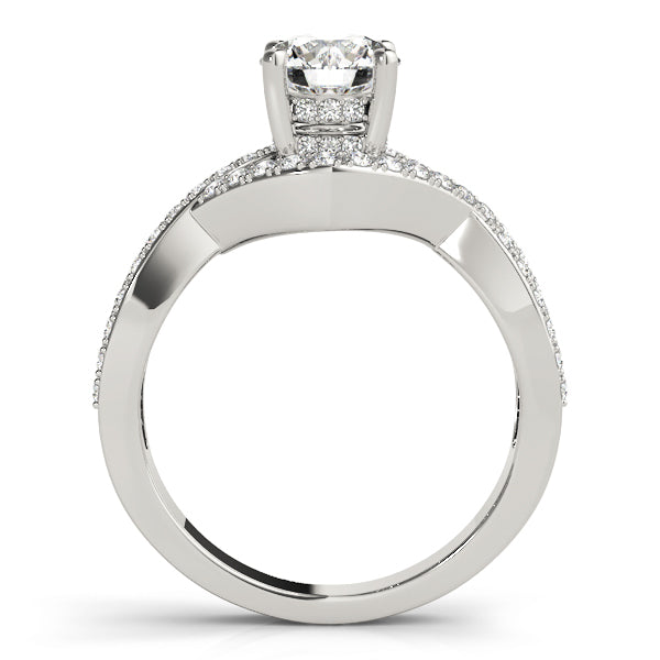 Round Multi-Row Diamond Engagement Ring · 1.53 ct tw