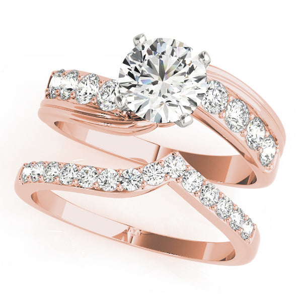 Bypass Diamond Engagement Ring · 0.36 ct tw