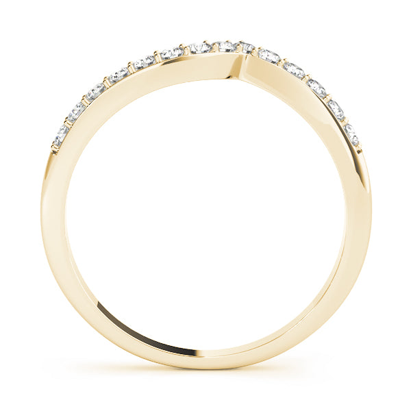 Curved Diamond Wedding Band · 0.35 ct tw