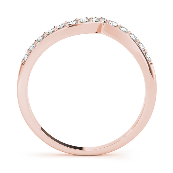 Curved Diamond Wedding Band · 0.35 ct tw