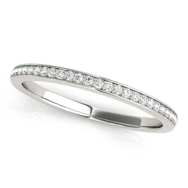 Channel Set Diamond Wedding Band · 0.13 ct tw