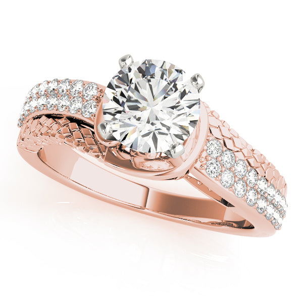 Multi-Row Diamond Engagement Ring · 0.26 ct tw