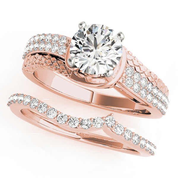 Multi-Row Diamond Engagement Ring · 0.26 ct tw