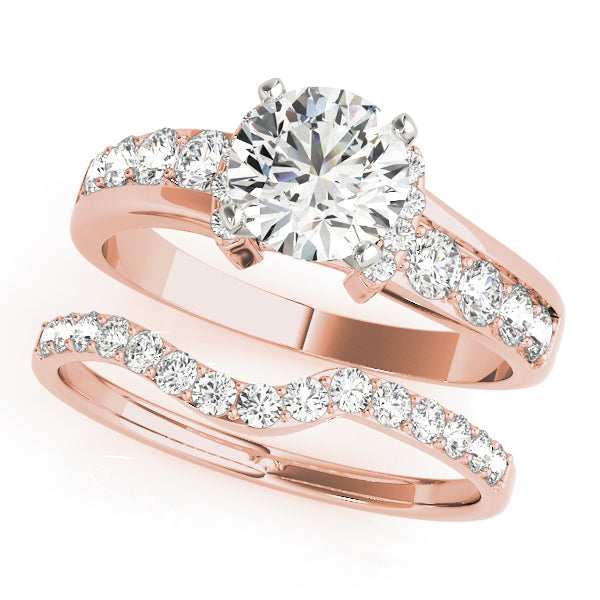Single Row Prong Set Diamond Engagement Ring · 0.39 ct tw