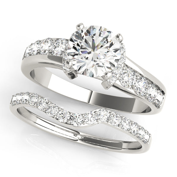 Single Row Prong Set Diamond Engagement Ring · 0.39 ct tw