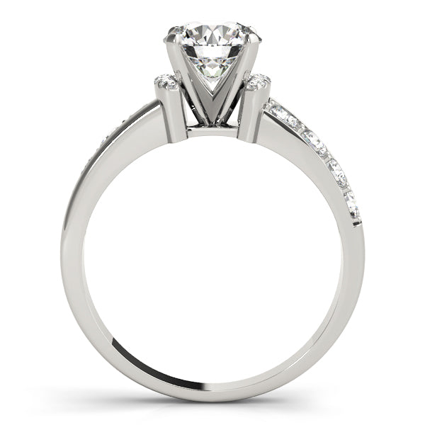 Single Row Prong Set Diamond Engagement Ring · 0.39 ct tw