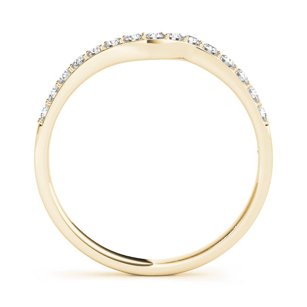 Curved Diamond Wedding Band · 0.23 ct tw