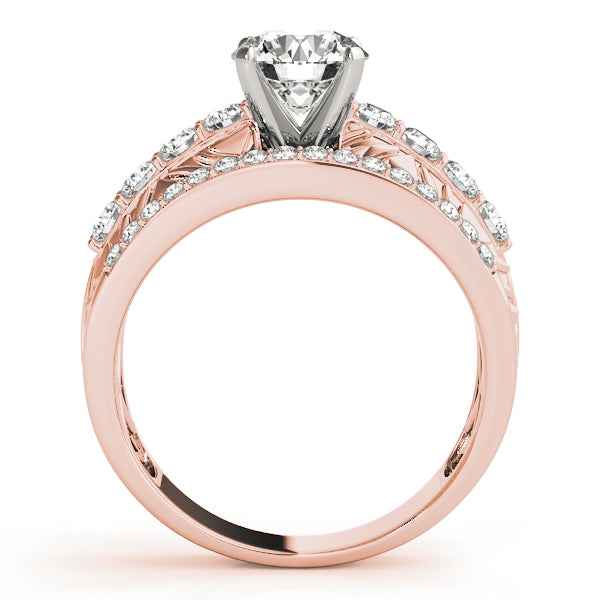 Multi-Row Diamond Engagement Ring · 0.72 ct tw