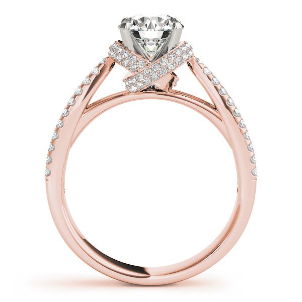 Multi-Row Diamond Engagement Ring · 0.48 ct tw