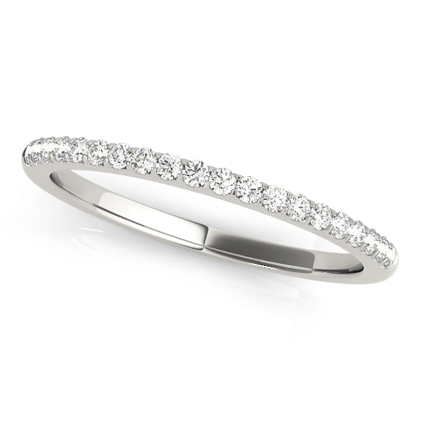 Prong Set Diamond Wedding Band · 0.12 ct tw