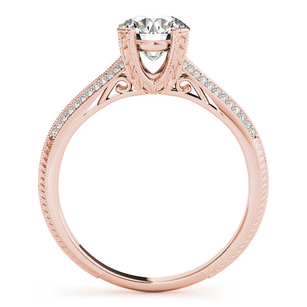 Round Multi-Row Diamond Engagement Ring · 0.47 ct tw