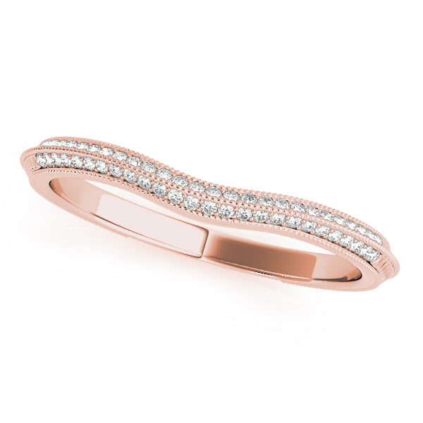 Pave Diamond Wedding Band · 0.16 ct tw