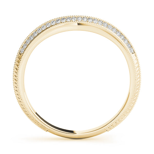 Pave Diamond Wedding Band · 0.16 ct tw