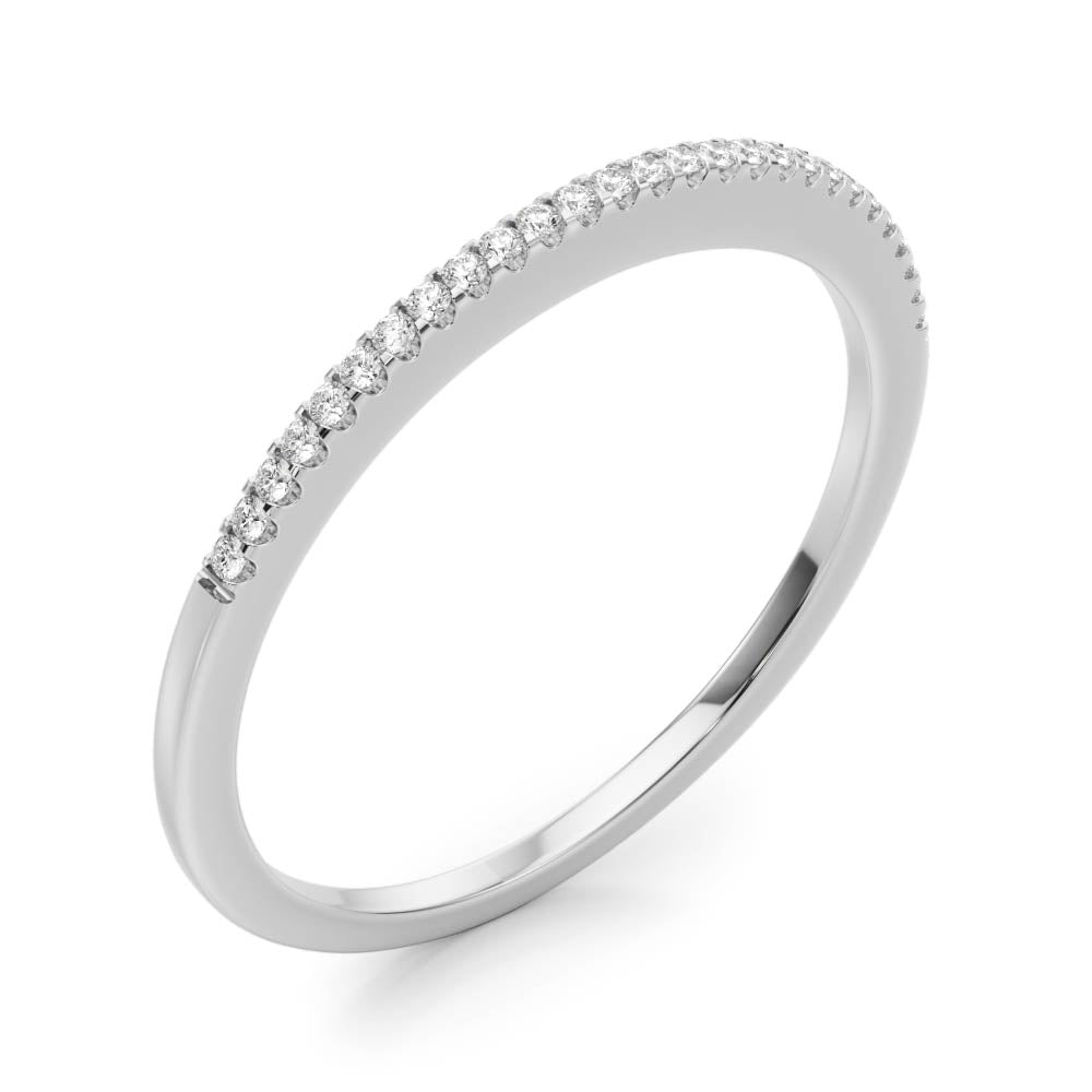 Prong Set Diamond Wedding Band · 0.08 ct tw