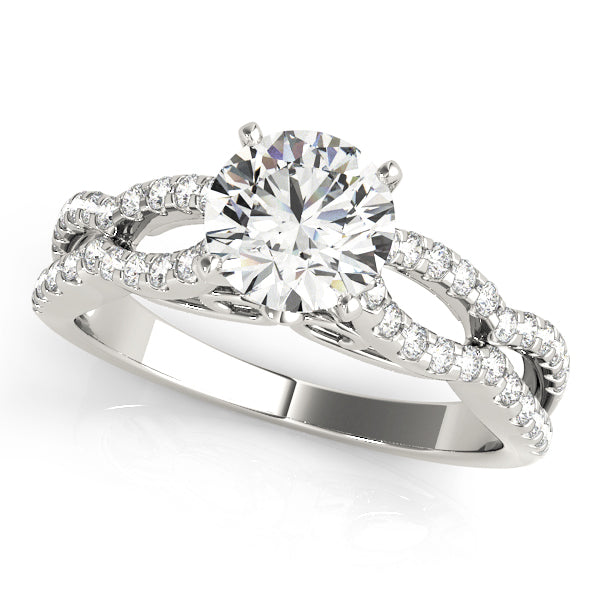Multi-Row Diamond Engagement Ring · 0.34 ct tw