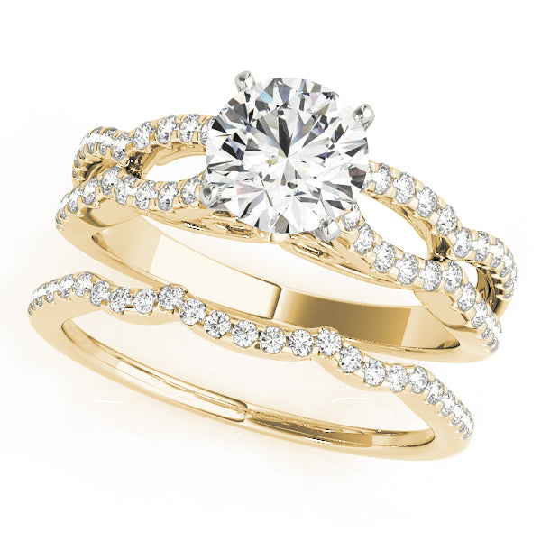 Multi-Row Diamond Engagement Ring · 0.34 ct tw