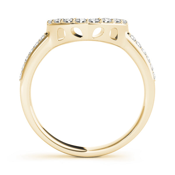 Curved Diamond Wedding Band · 0.23 ct tw