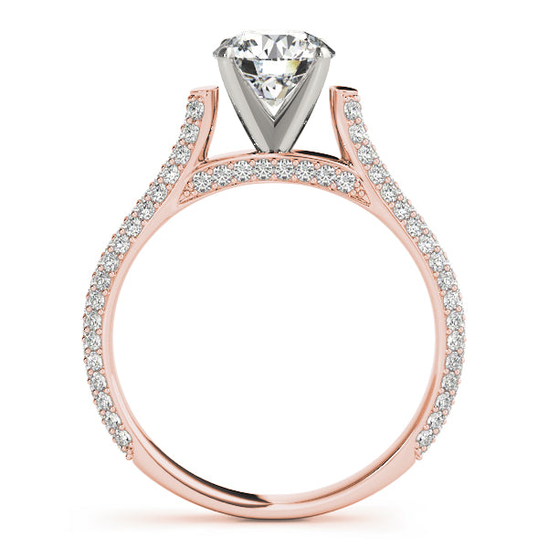 Single Row Prong Set Diamond Engagement Ring · 0.52 ct tw