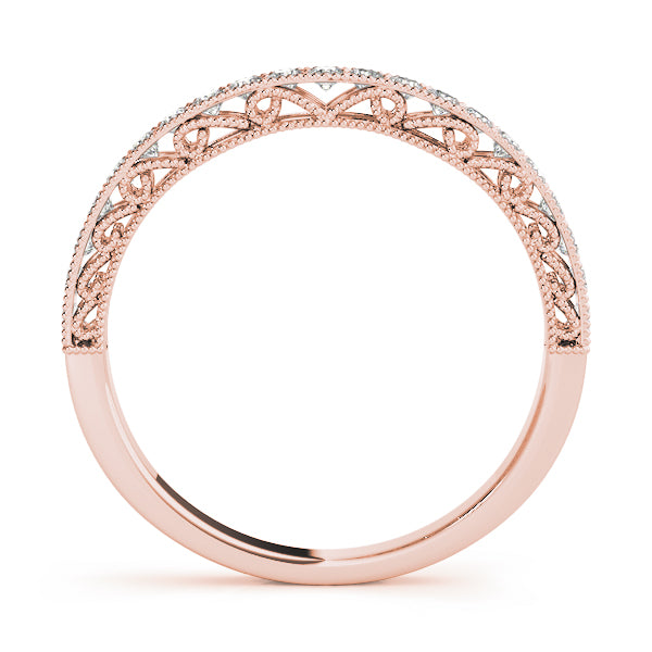 Curved Diamond Wedding Band · 0.21 ct tw
