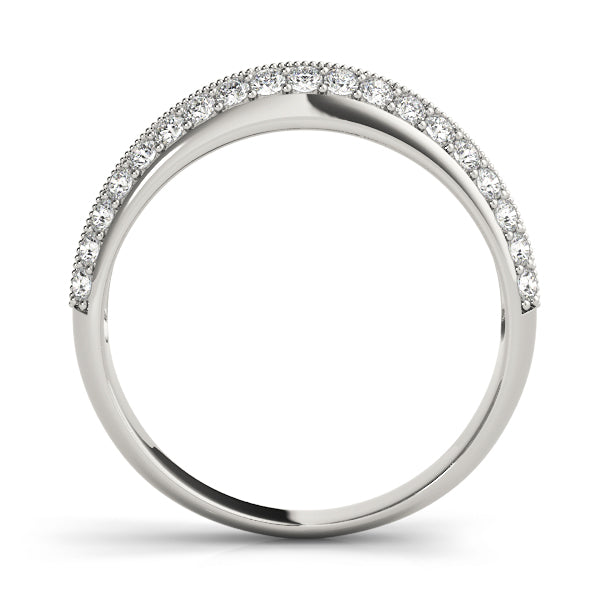 Pave Diamond Wedding Band · 0.38 ct tw