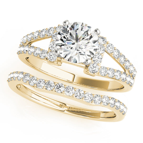 Multi-Row Diamond Engagement Ring · 0.32 ct tw