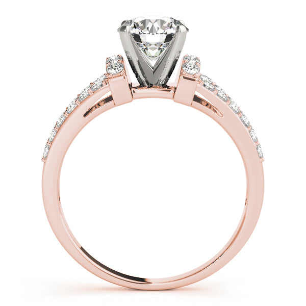 Multi-Row Diamond Engagement Ring · 0.32 ct tw