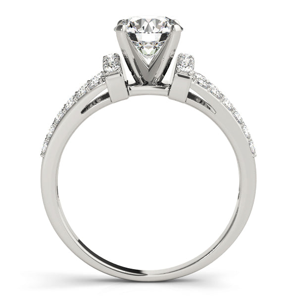 Multi-Row Diamond Engagement Ring · 0.32 ct tw
