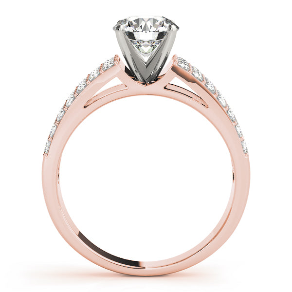 Multi-Row Diamond Engagement Ring · 0.42 ct tw
