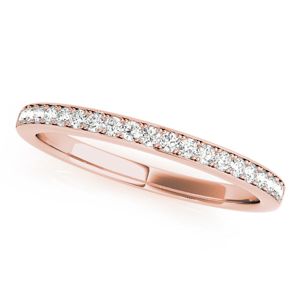 Channel Set Diamond Wedding Band · 0.24 ct tw