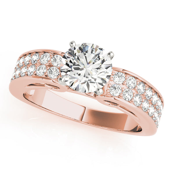 Multi-Row Diamond Engagement Ring · 0.40 ct tw