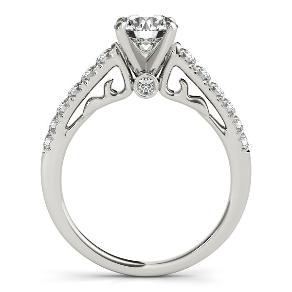 Single Row Prong Set Diamond Engagement Ring · 0.39 ct tw