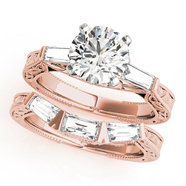 Baguette Three-Stone Diamond Engagement Ring · 0.50 ct tw