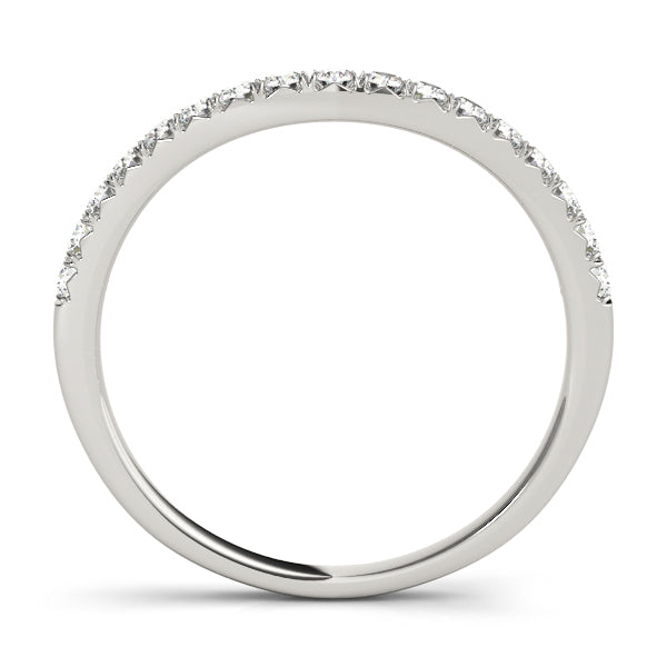 Curved Diamond Wedding Band · 0.26 ct tw