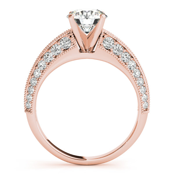 Multi-Row Diamond Engagement Ring · 0.50 ct tw