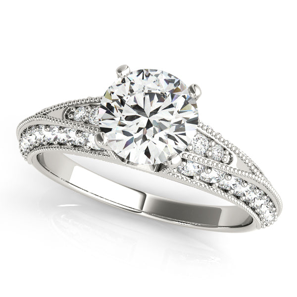 Multi-Row Diamond Engagement Ring · 0.50 ct tw