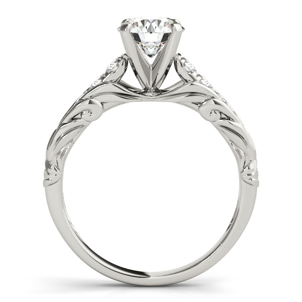 Single Row Prong Set Diamond Engagement Ring · 0.14 ct tw