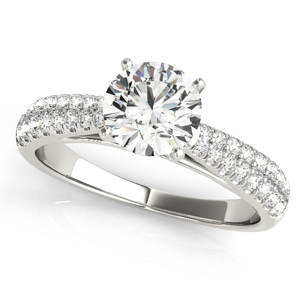 Multi-Row Diamond Engagement Ring · 0.29 ct tw