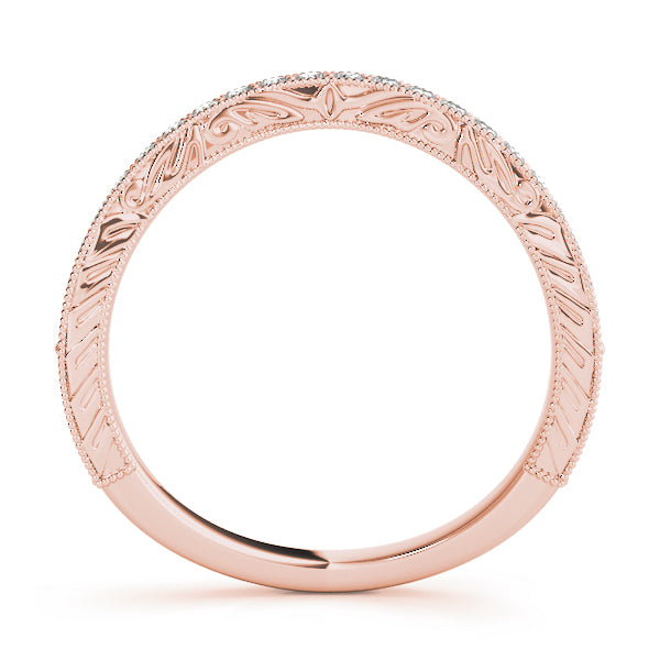 Curved Diamond Wedding Band · 0.17 ct tw