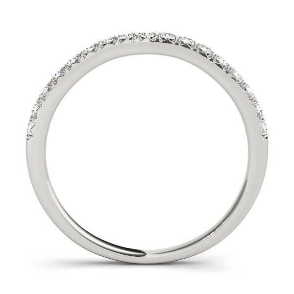 Curved Diamond Wedding Band · 0.30 ct tw