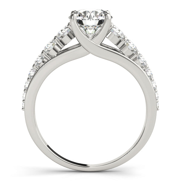 Round Trellis Diamond Engagement Ring · 1.58 ct tw