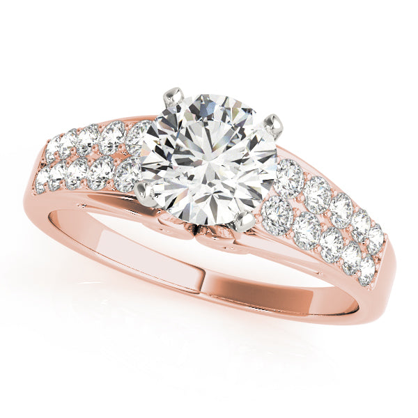 Multi-Row Diamond Engagement Ring · 0.47 ct tw