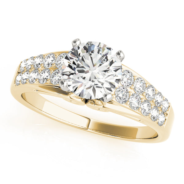 Multi-Row Diamond Engagement Ring · 0.47 ct tw