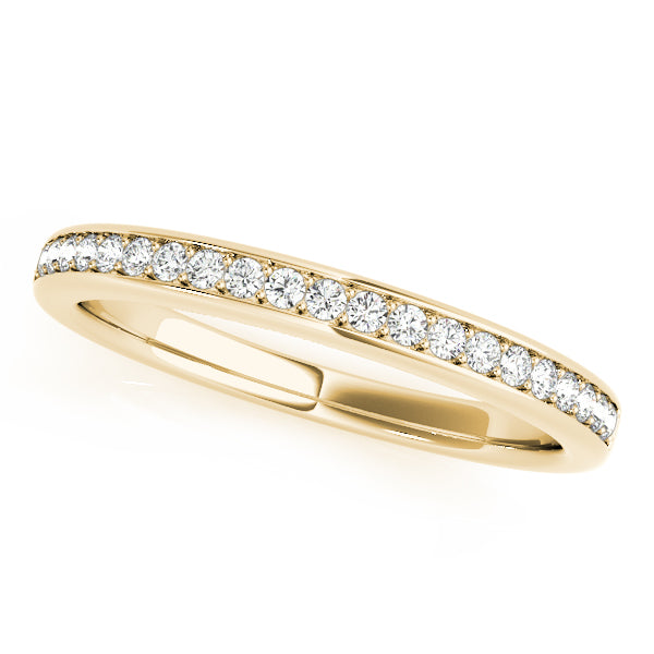 Channel Set Diamond Wedding Band · 0.16 ct tw