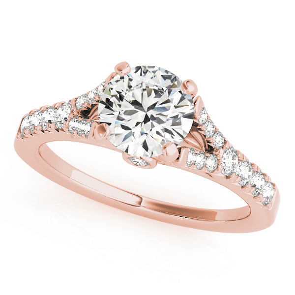 Single Row Prong Set Diamond Engagement Ring · 0.42 ct tw