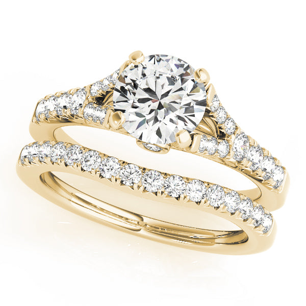 Single Row Prong Set Diamond Engagement Ring · 0.42 ct tw