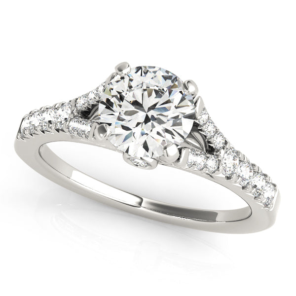 Single Row Prong Set Diamond Engagement Ring · 0.42 ct tw